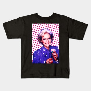 Betty White | Pop Art Kids T-Shirt